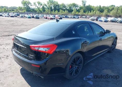 2017 Maserati Ghibli S Q4 from USA, damaged, VIN ZAM57RTS5H1249916